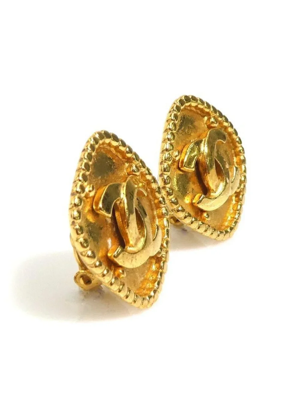 Chanel Earrings CC Logo